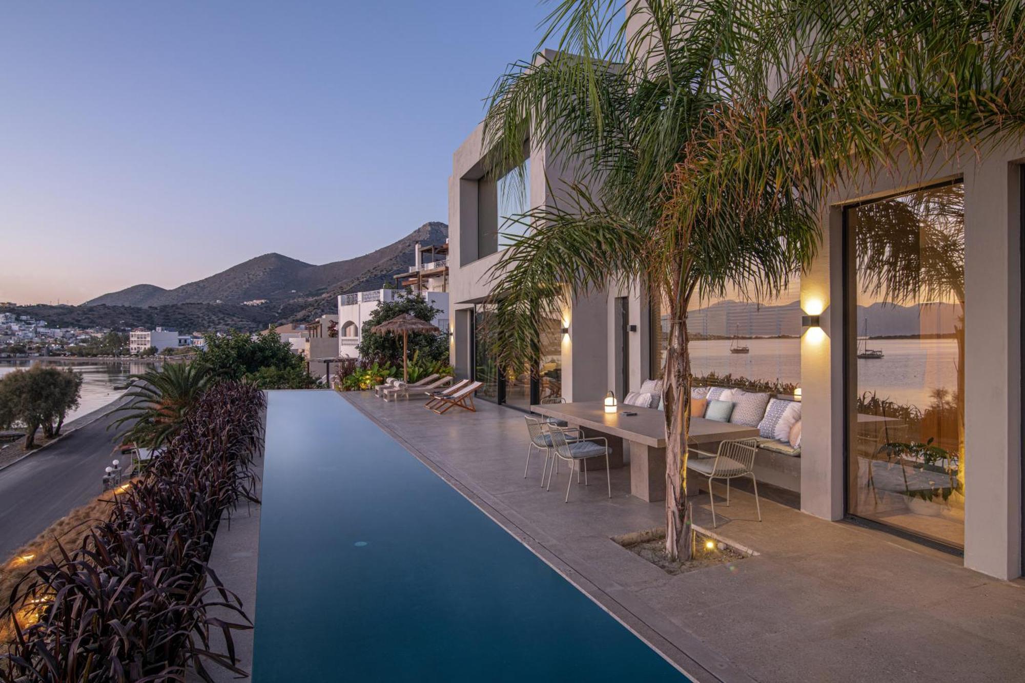 Elounda Gulf Sunrise Villa Exterior photo
